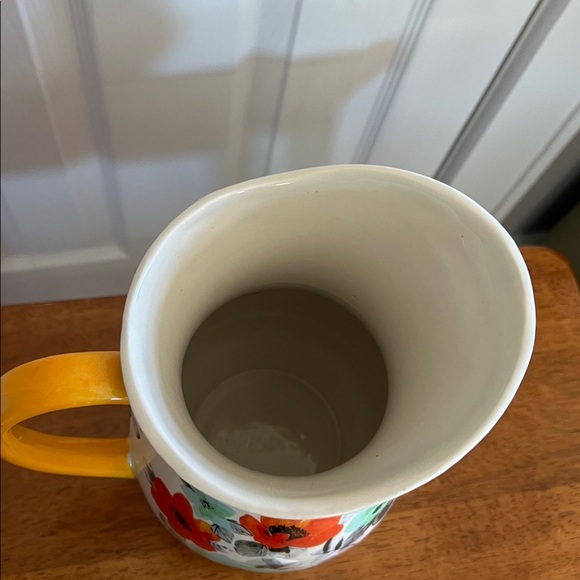 The Pioneer Woman Flea Market White Decorated Floral 2-Quart Pitcher - Picture 8 of 11
